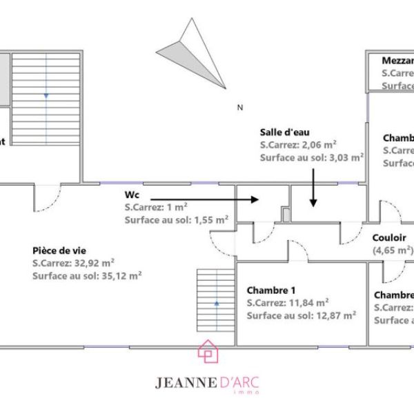 
Joli Duplex T5/6 Hyper Centre - Rue Cauchoise
