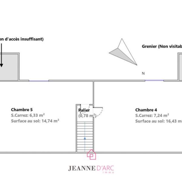
Joli Duplex T5/6 Hyper Centre - Rue Cauchoise
