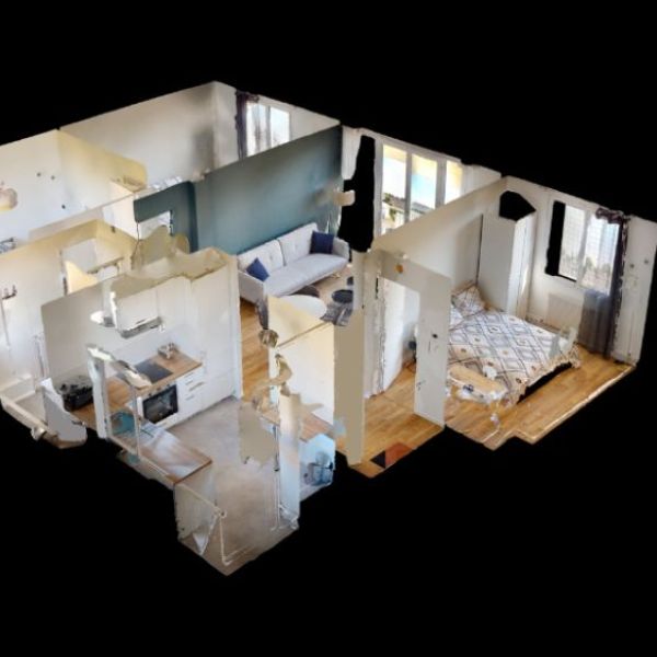 
APPARTEMENT 3 CHAMBRES MEUBLÉES LE PETIT QUEVILLY
