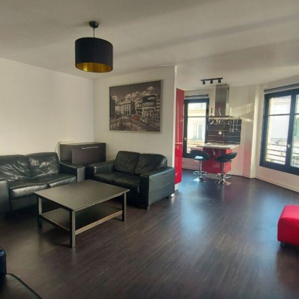 
APPARTEMENT DE TYPE 2 MEUBLÉ - 52 M² - ROUEN HOTEL DE VILLE - REF 4788
