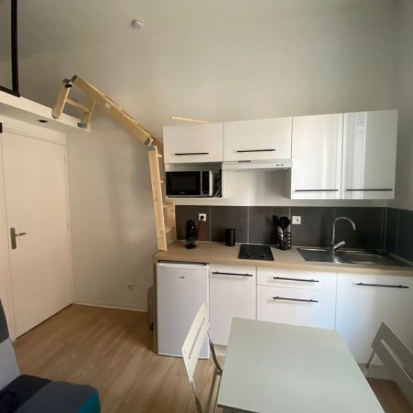 
STUDIO MEUBLÉ - ROUEN QUARTIER PASTEUR - REF 4407
