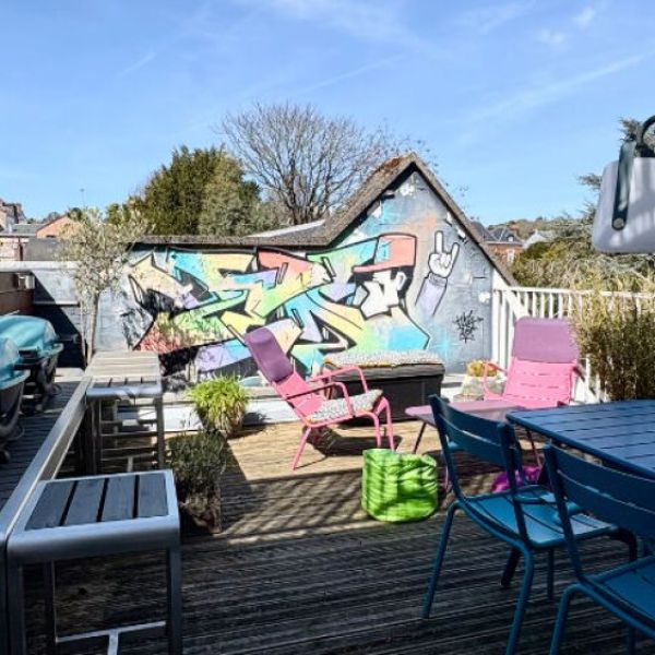 Appartement Loft avec terrasse - Rouen Gare 3 pièce(s) 86.5 m2