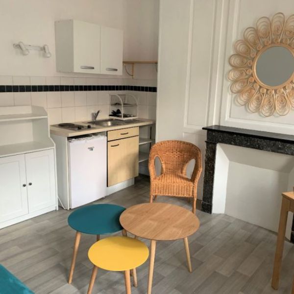 
APPARTEMENT T1 BIS MEUBLÉ  - ROUEN PREFECTURE - REF  3103
