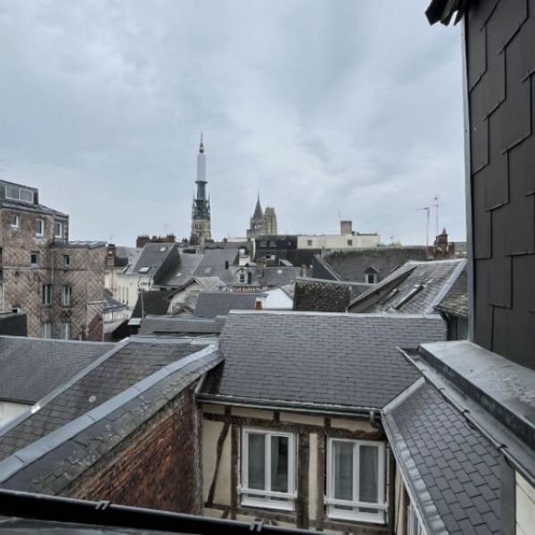 APPARTEMENT T1 MEUBLÉ ROUEN HYPER CENTRE - REF 5544