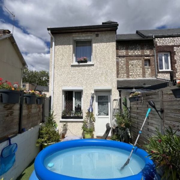 
MAISON DE 55 m2 ENTIÈREMENT RÉNOVÉE AVEC JARDIN ? ROUEN GAUCHE
