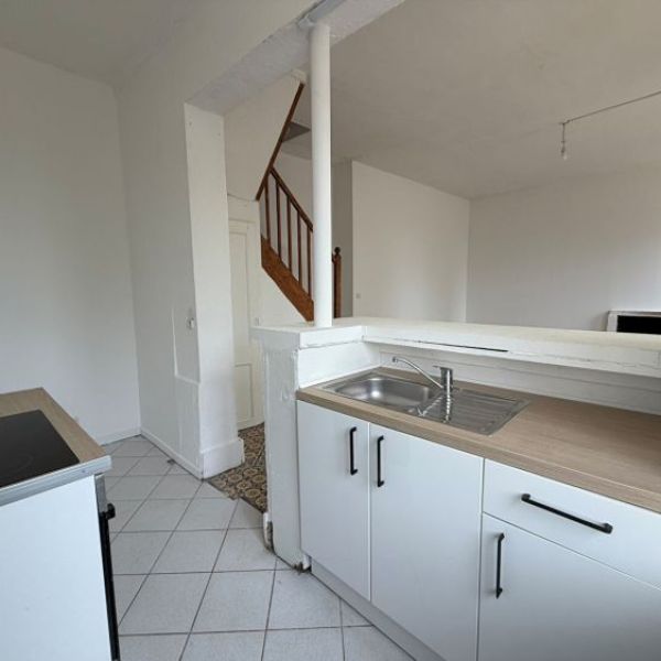 MAISON DE TYPE 3 - 65M² - AVEC JARDIN - QUARTIER JOUVENET - REF 3936