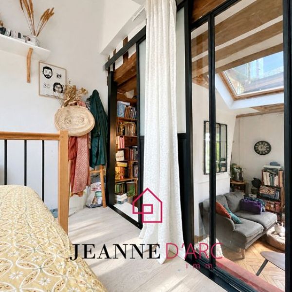 ROUEN - QUARTIER BEAUX ARTS - APPARTEMENT T2bis /T3 - AVEC JARDIN PRIVATIF - COUP DE COEUR